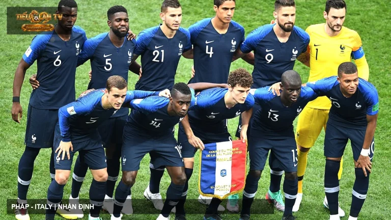 Đội tuyển Pháp trước chung kết World Cup 2018