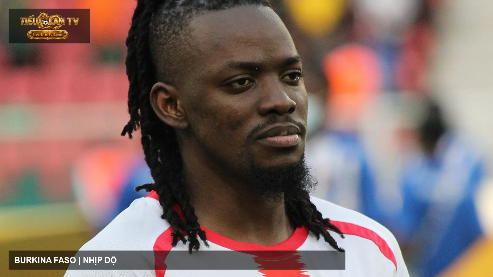 Bertrand Traoré trong màu áo Burkina Faso năm 2022